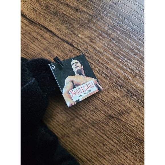 WWF Attitude bear THE ROCK NWT - Picture 2 of 5